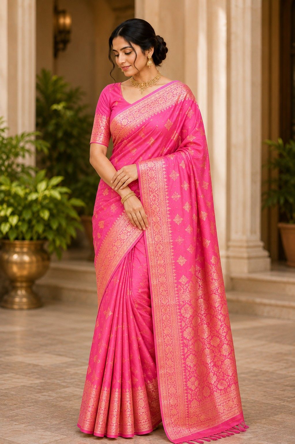 Classic Pattu Wedding Saree